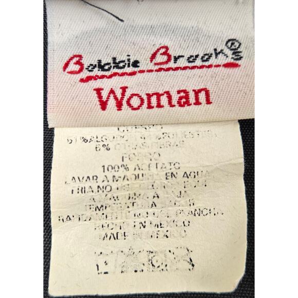 Vintage Tapestry Holiday Teddy Bear Vest by Bobbie Brooks Woman size 18-20 - Picture 5 of 7